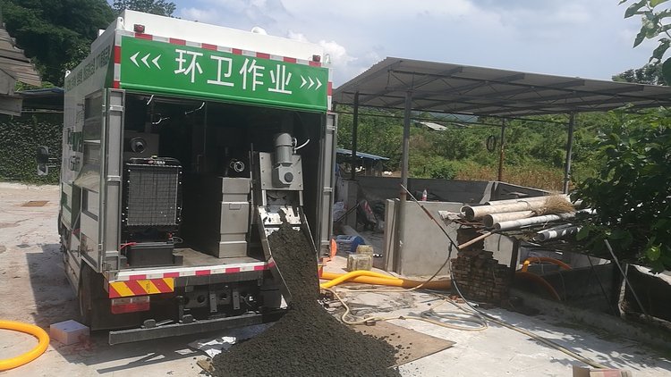 拖市镇污泥干湿分离技术